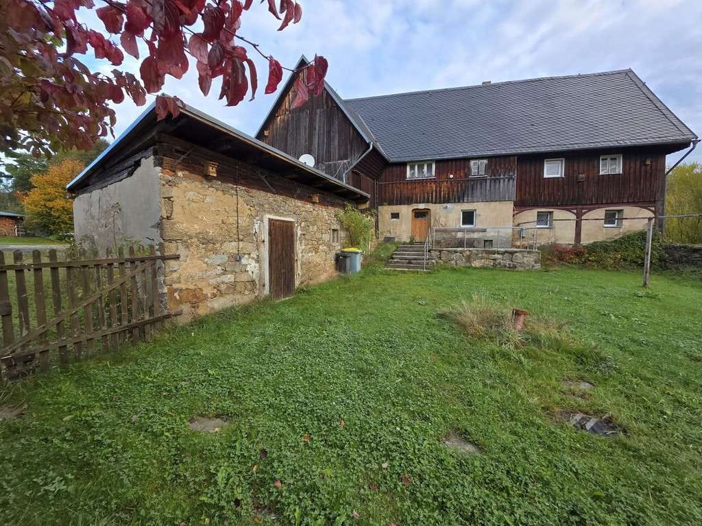 Immobilie in Kubschütz - Kubšicy - Denkmalgeschützter Bauernhof bei Bautzen auf 1200m² Grundstück für einen Top-Preis - Bild 0