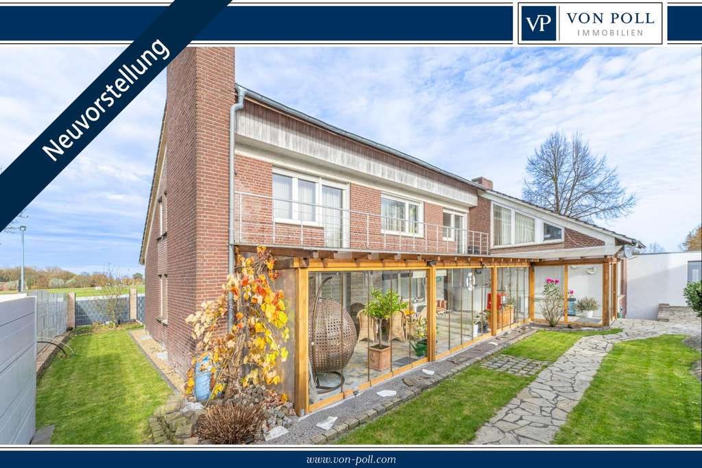 Immobilie in Ahaus - Attraktives Zweifamilienhaus mit Wellness- und Fitnessbereich – Ihr persönliches Paradies zum Entspa - Bild 0