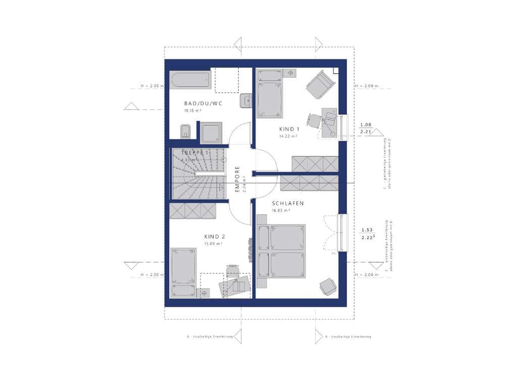Immobilie in Kranzberg - Heimatgefühl trifft modernes Wohnen - Neubau-Doppelhaushälfte in Kranzberg - Bild 3