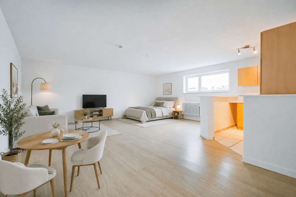 Immobilie in Bad Krozingen - Großzügige 1-Zimmer-Souterrainwohnung in Bad Krozingen-Hausen - Bild 0