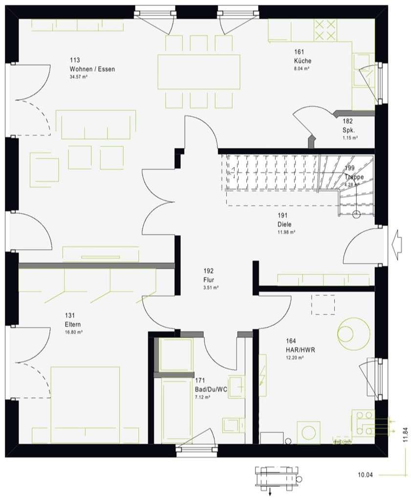 Immobilie in Steimbke - 6-Zimmer-Traum mit 198 m² – Flachdach, KfW 55 - Bild 4