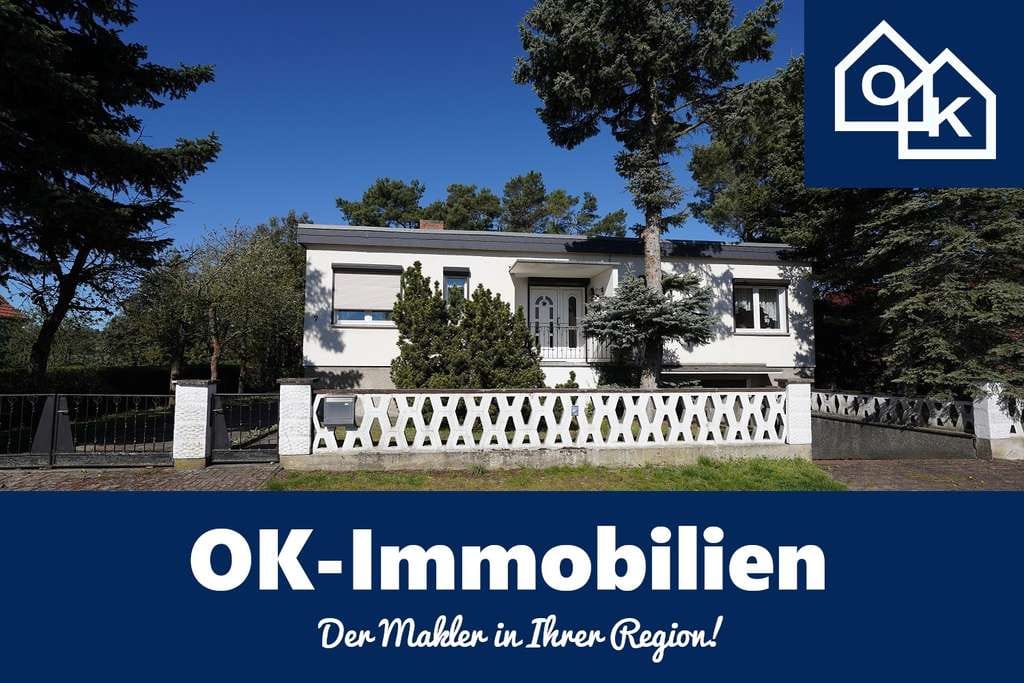 Immobilie in Zielitz - Colbitz-Bungalow mit Garage, großem Nebengebäude, Terrasse und überdachten Freisitz in ruhiger Lage - Bild 0