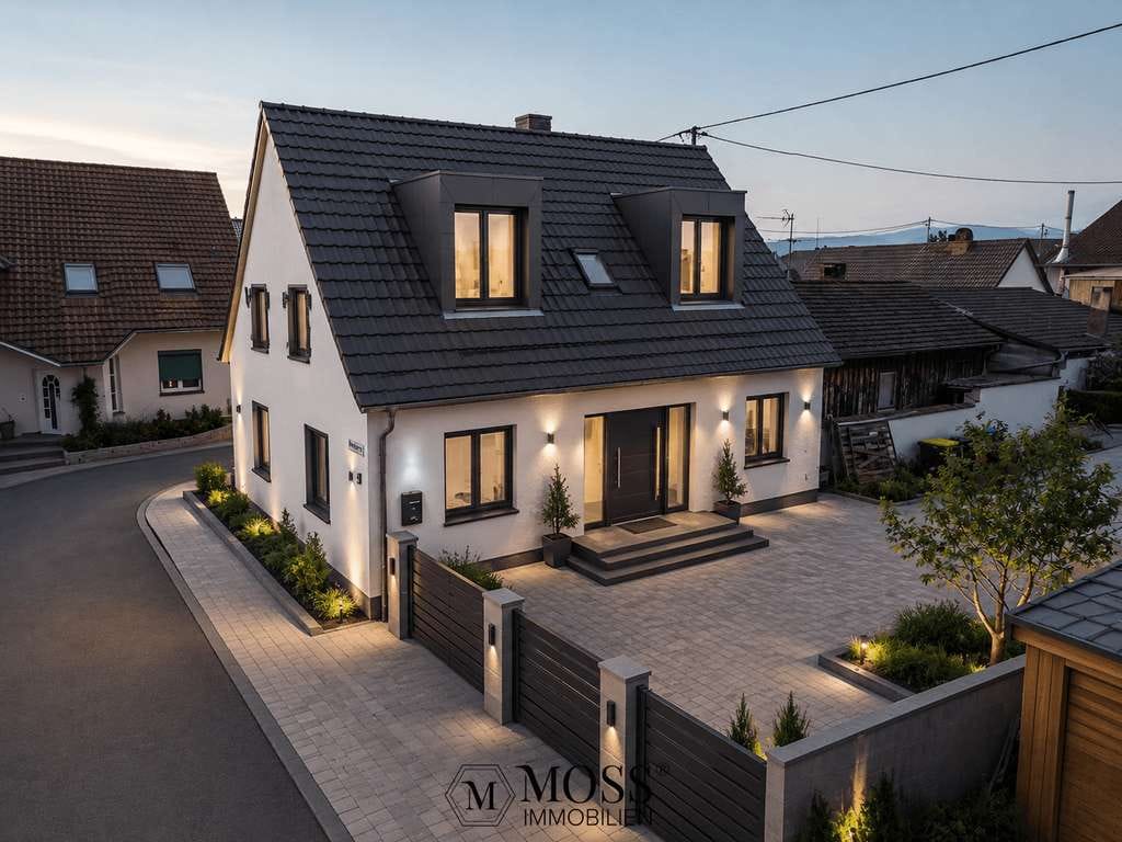 Immobilie in Hartheim am Rhein - Charmantes Einfamilienhaus mit großem Potenzial und vielseitigem Grundstück in Bremgarten - Bild 1