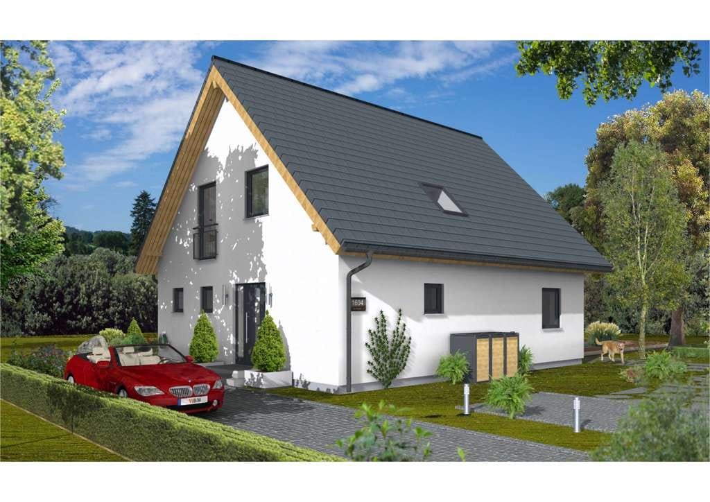 Immobilie in Höttingen - Traumhaus von Haas Fertigbau auf weitläufigem Grundstück - Bild 1