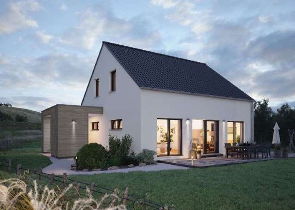 Immobilie in Hüttenberg -  Einfamilienhaus als Ausbauhaus inkl. Technikpaket - mit Eigenleistung viel Geld sparen - Bild 3