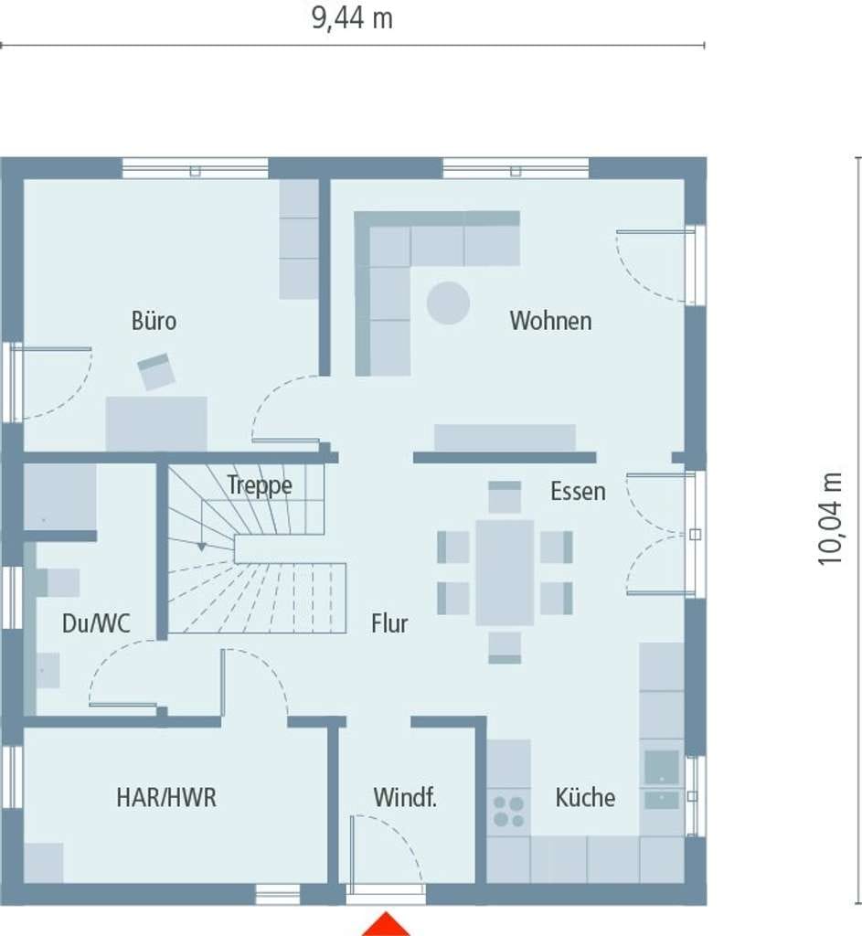 Immobilie in Kammerstein - Kompaktes Ein­fa­mi­li­en­haus mit Rück­zugs­mög­lich­kei­ten - Bild 4