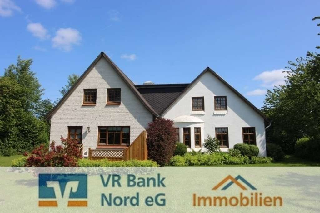 Immobilie in Dollerup - Zweifamilienhaus auf großem Grundstück in Alleinlage - Bild 0