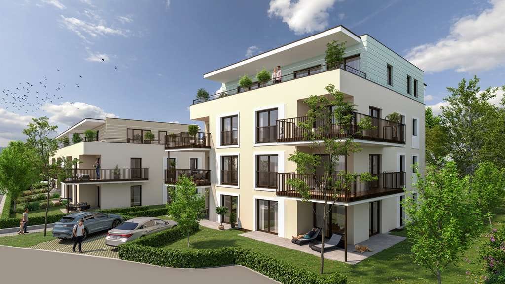 Immobilie in Winhöring - Kompakte 1-Zimmer-Gartenwohnung mit Terrasse und Gartenanteil - Bild 0