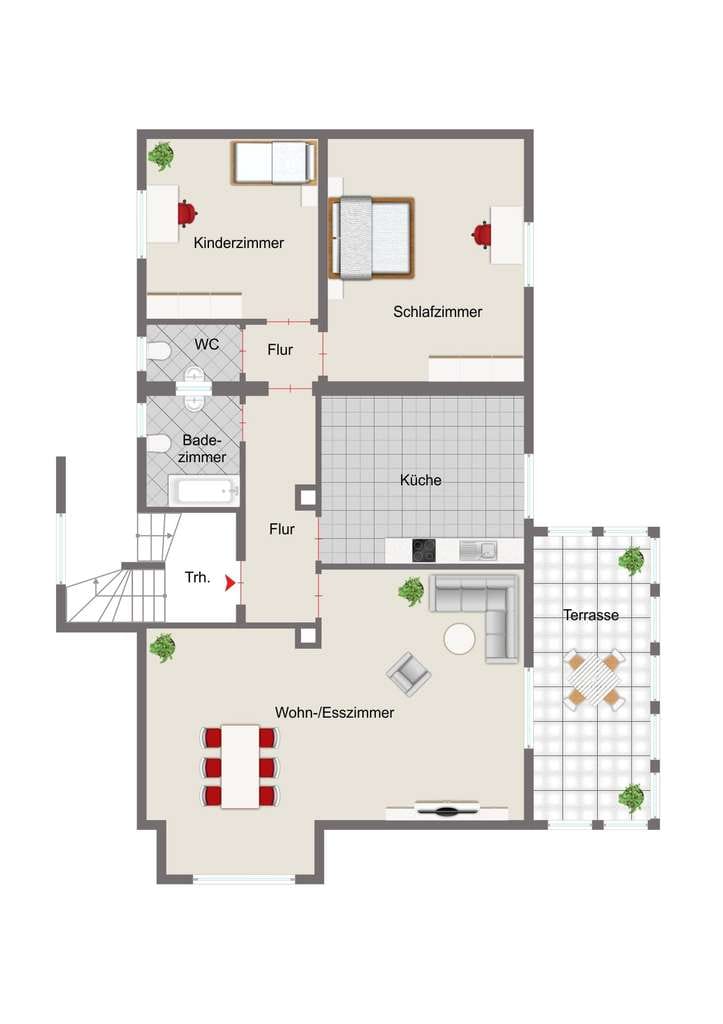 Immobilie in Gröbenzell - Großzügiges Wohnbaugrundstück mit sanierungsbedürftigen Einfamilienhaus - Bild 1