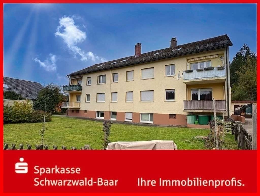 Immobilie in St. Georgen im Schwarzwald - Ruhige 4-Zimmerwohnung mit Einzelgarage - Bild 0