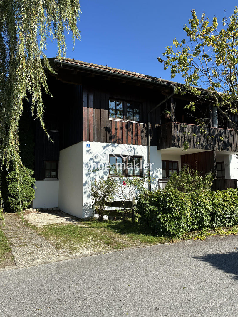Immobilie in Riedering - 2-Zimmer EG-Wohnung in naturnaher Lage - mit Terasse Garten - vermietet - PROVISIONSFREI - Bild 1