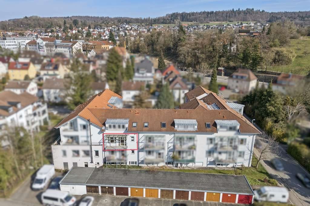 Immobilie in Weingarten - Seniorengerechtes Wohnen! Ansprechende 2-Zimmer-Wohnung in betreuter Wohnanlage in Weingarten - Bild 1