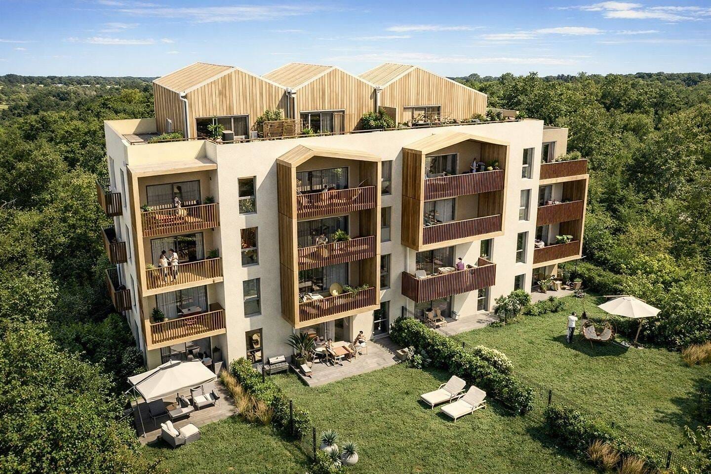 Immobilie in Neu Darchau - Prachtvolles T4, letzte Etage Südwest/Terrasse 23 m² - Bild 1
