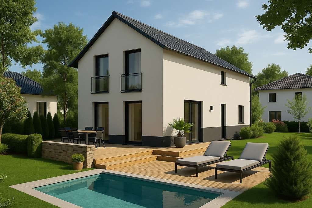 Immobilie in Mengkofen - Haus Nürnberg: Ihr modernes Einfamilienhaus inklusive Grundstück - Bild 0