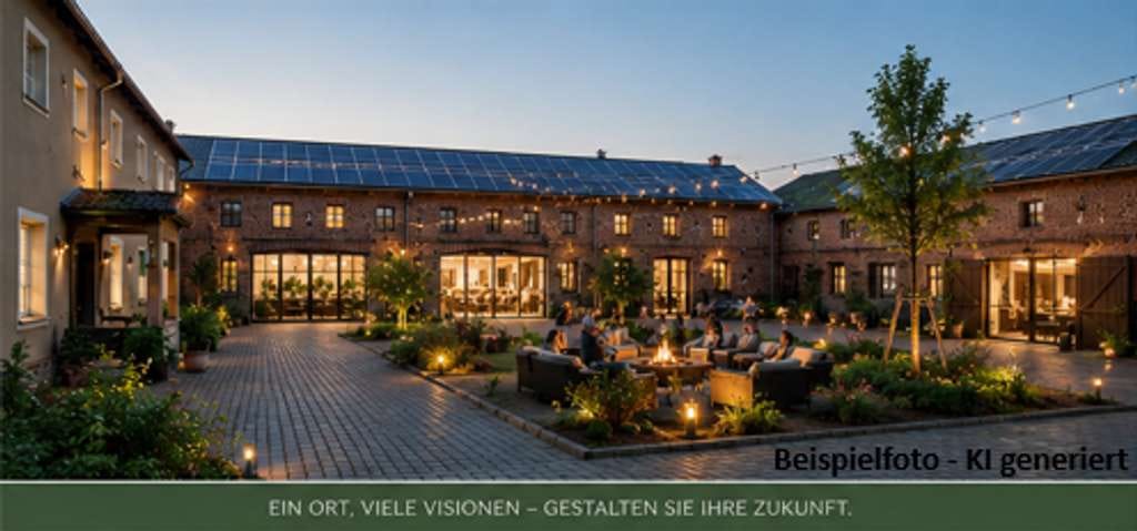 Immobilie in Treuenbrietzen - Vierseitenhof nahe Berlin – Wohnen, Arbeiten & Leben auf über 5.000 m² Hofanlage + Ackerland (b.B.) - Bild 0