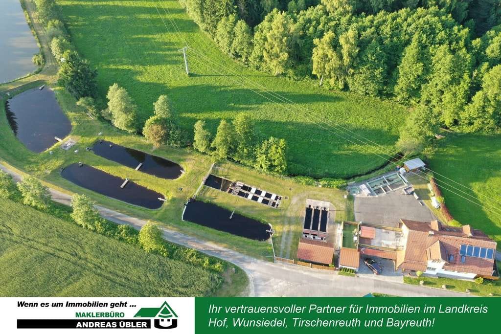 Immobilie in Plößberg - Pure Freiheit: Exklusives Anwesen in Alleinlage mit eigener Fischzuchtanlage - Bild 1
