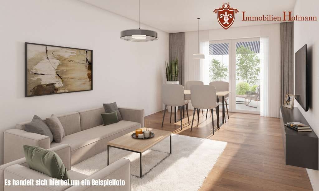 Immobilie in Mamming - !!! AUFGEPASST: Erdgeschoßwohnung mit GARTEN - KfW-40 QNG-Standard  !!! - Bild 0