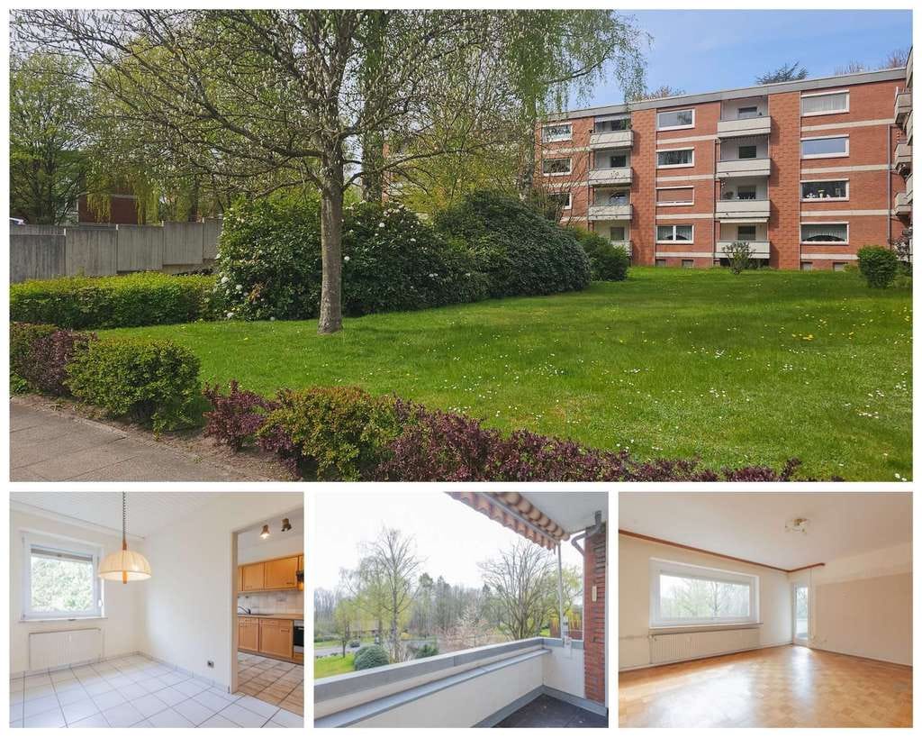 Immobilie in Büdelsdorf - Großzügige Eigentumswohnung mit Balkon und Stellplatz in ruhiger, zentraler Lage von Büdelsdorf - Bild 0