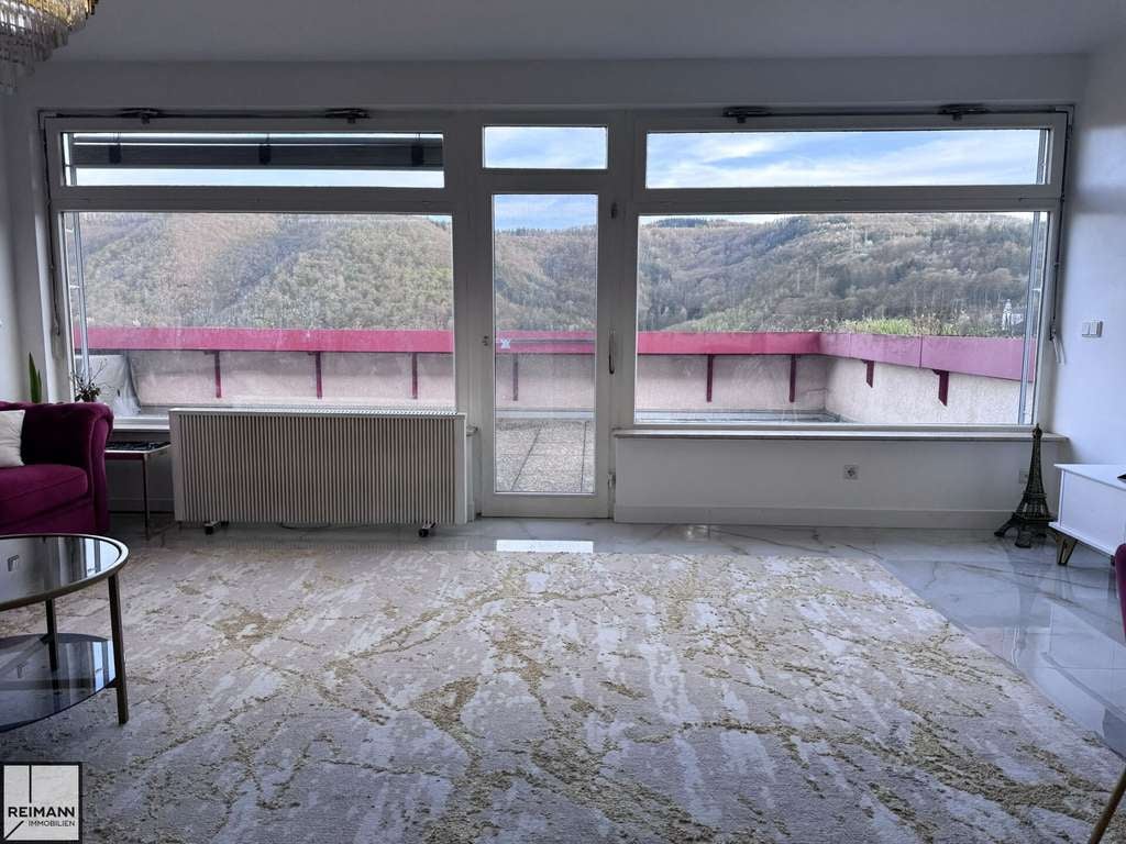 Immobilie in Bad Ems - Terrassenwohnung mit großem Sonnenbalkon und Blick auf die Lahn in Bad Ems - Bild 3