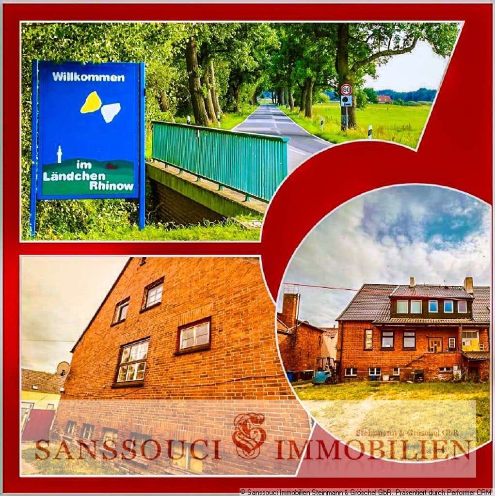 Immobilie in Großderschau - Historisches Mehrfamilienhaus mit Charme im Ländchen Rhinow! - Bild 2
