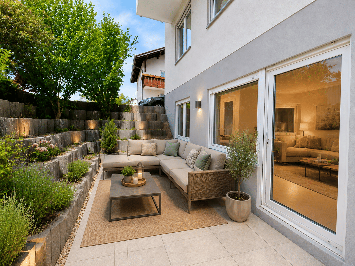 Immobilie in Oberhausen-Rheinhausen - Terrassenwohnung mit  gepflegter Wohnanlage,  großzügigem Außenbereich  - Bild 0