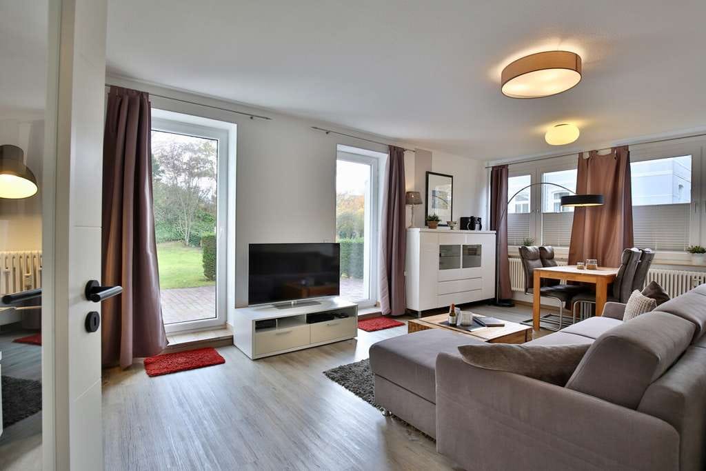 Immobilie in Wangerooge - EG-Wohnung mit riesiger Terrasse und top Ausstattung - Bild 1