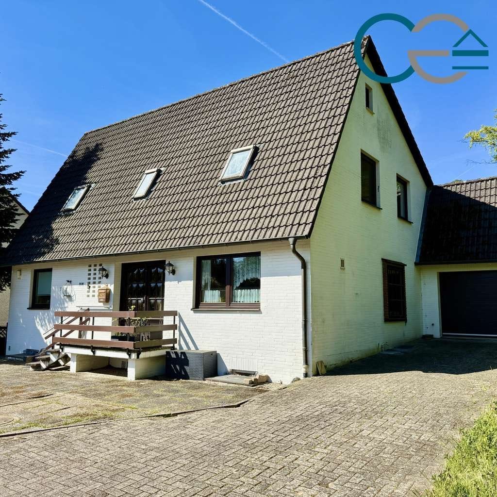 Immobilie in Eystrup - Idyllisches Einfamilienhaus mit großem Garten in Waldrandlage von Eystrup! - Bild 0