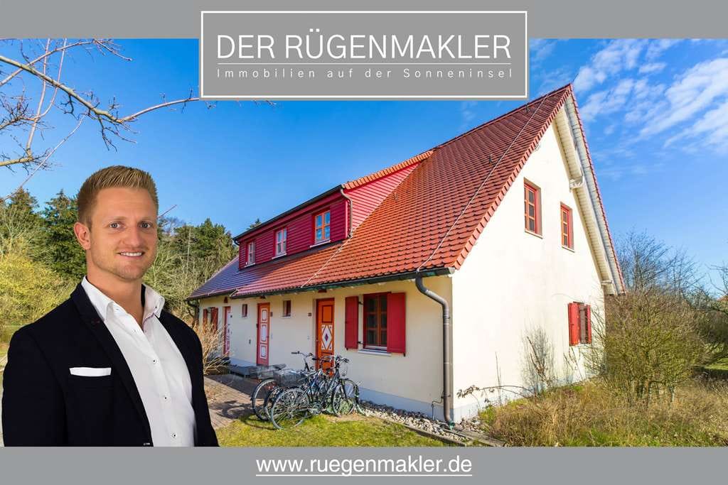 Immobilie in Dranske - Nur ca. 400m bis zur Ostsee! Gemütliche Dachgeschosswohnung mit PKW-Stellplatz in Dranske-Bakenberg - Bild 0