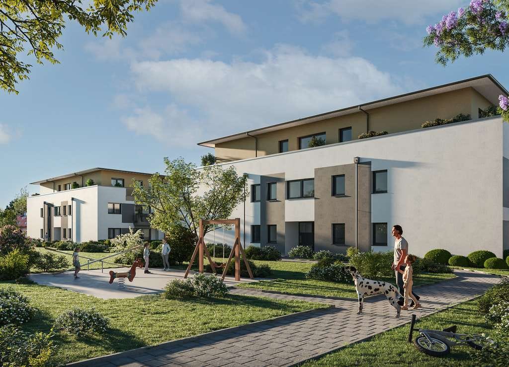 Immobilie in Rieden - Gemütliche 2-Zimmer-Neubauwohnung in Rieden-Zellerberg / W1.0.4 - Bild 1
