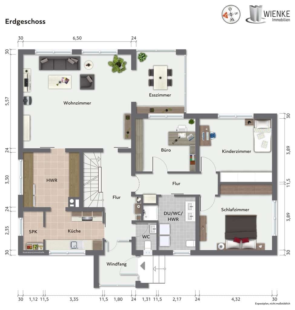 Immobilie in Weilheim - 3 Familienhaus in Weilheim, PV-Anlage mit Akku, großes Grundstück, Leerstand ab April - Bild 4