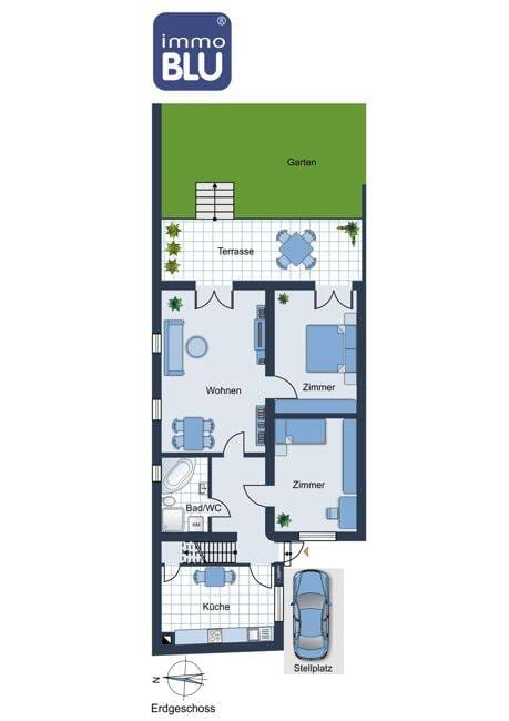 Immobilie in Weingarten - Charmantes Hinterhaus in zentralster Lage mit Erweiterungspotential - Bild 4