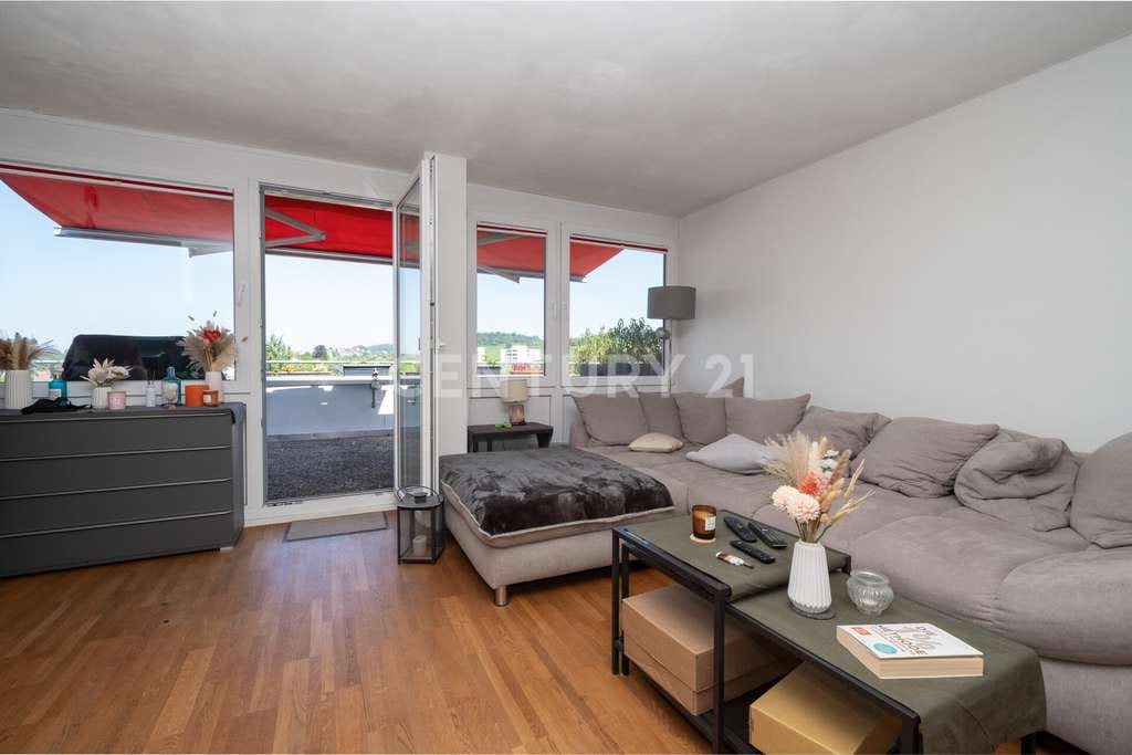 Immobilie in Meersburg - Gemütliche Dachgeschosswohnung mit Seesicht - Bild 1