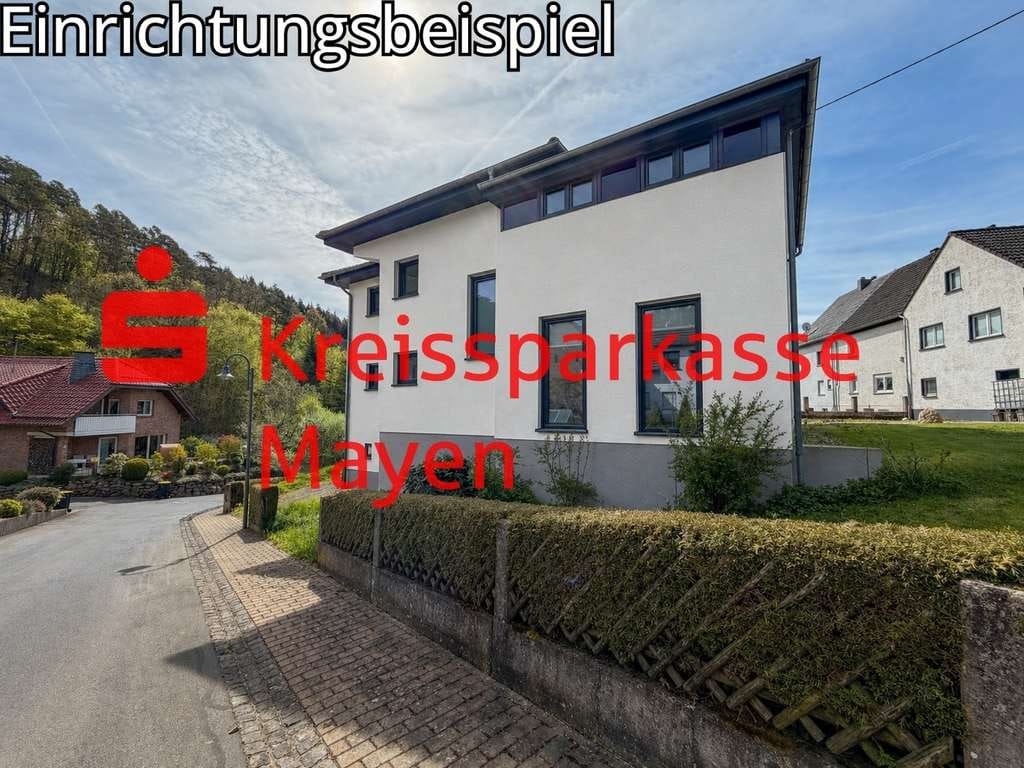 Immobilie in Siebenbach - Modernes Traumhaus nahe Nürburgring mit ELW & Top-Ausstattung - Bild 0