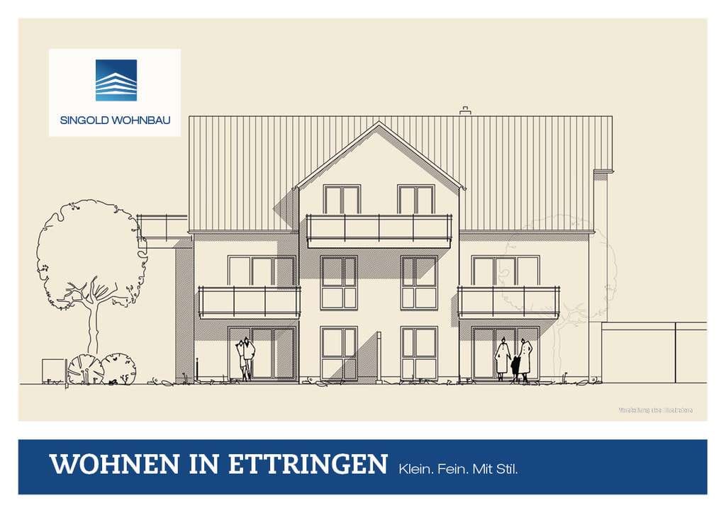 Immobilie in Ettringen - Baubeginn Erfolgt - Im Herzen Ettringens - 3 ZKB + Hobbyraum - Bild 0