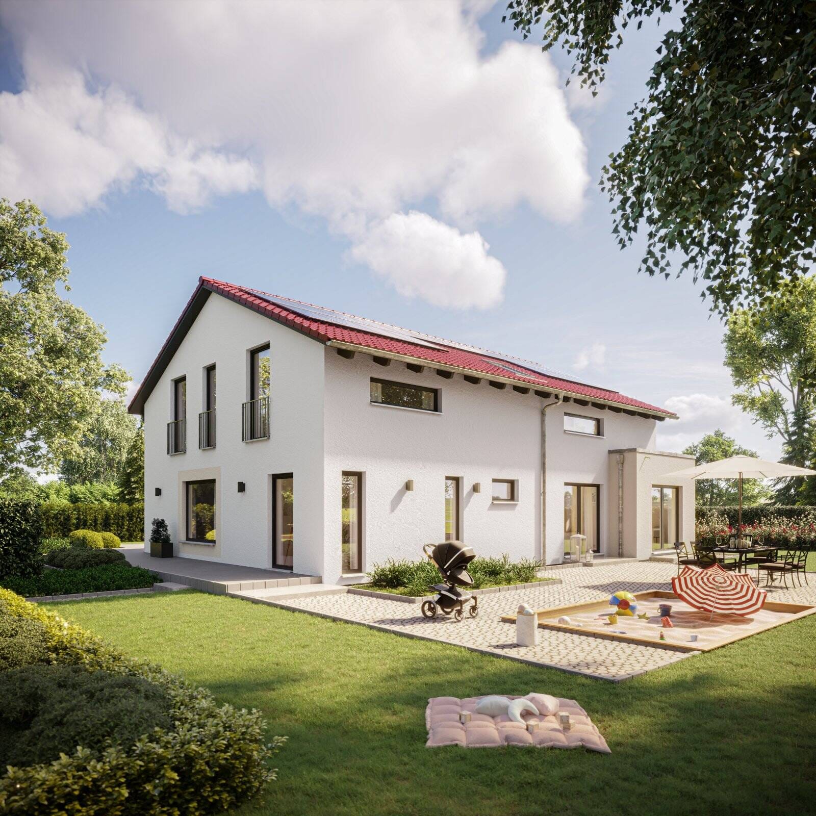 Immobilie in Fockbek - LivingHaus Mehrgenerationenhaus - Individuell geplant, perfekt umgesetzt mit Einliegerwohnung & z.B. mit Photovoltaik und Batteriespeicher - Bild 0