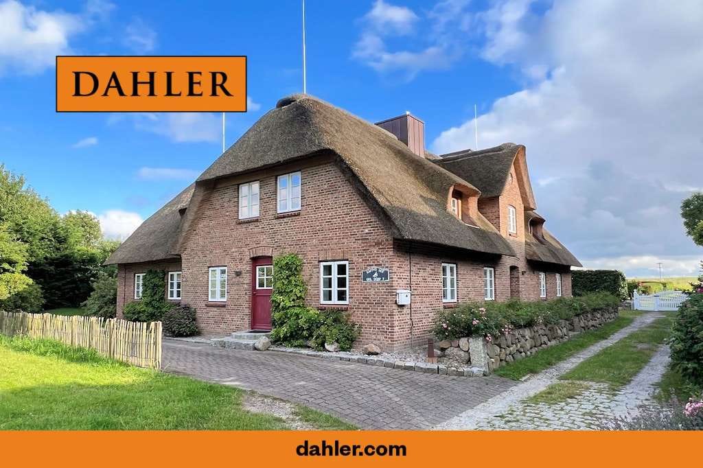 Immobilie in Wrixum - Reedecktes Doppelhaus in attraktiver Lage (positiver Bauvorbescheid für eine Ferienwohnung) - Bild 0