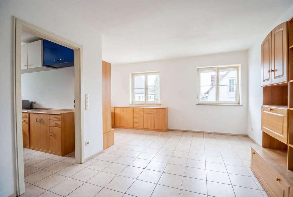 Immobilie in Merching - Helle 3-Zimmer-Wohnung mit TG-Stellplatz - solide vermietet in Merching - Bild 0