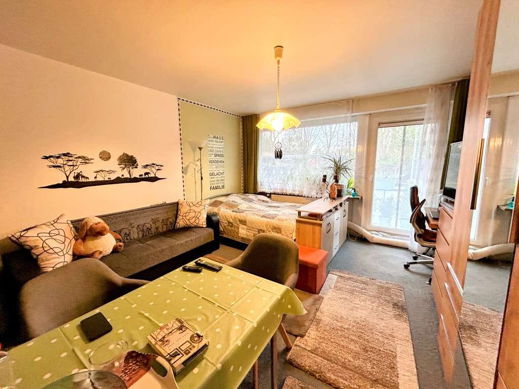 Immobilie in Halstenbek - EG-Studio mit Balkon und TG-Stellplatz - Bild 1