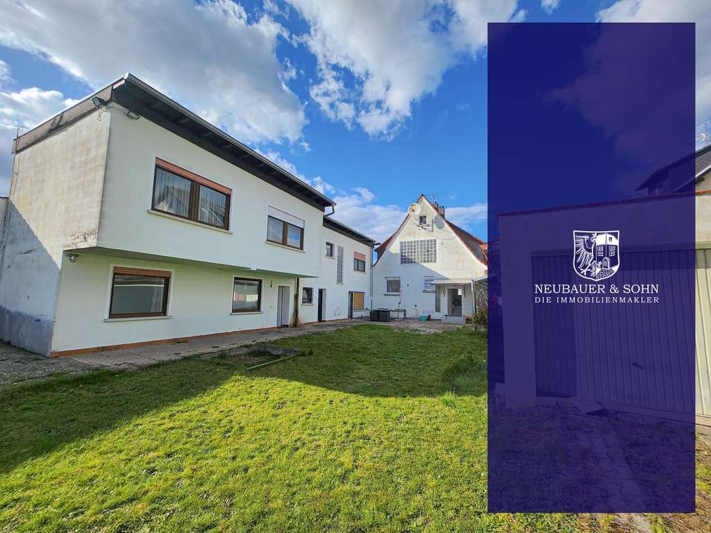 Immobilie in Eppertshausen - Vielseitiges Zweifamilienhaus mit Innenhof & Ausbaupotenzial in Epperthausen - Bild 0