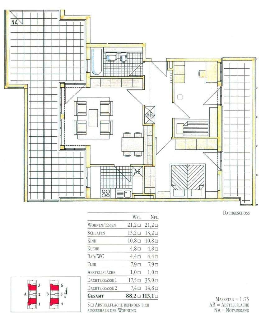 Immobilie in Taucha - Dachgeschosswohnung mit zwei Dachterrassen – ein Wohntraum in Taucha! - Bild 4