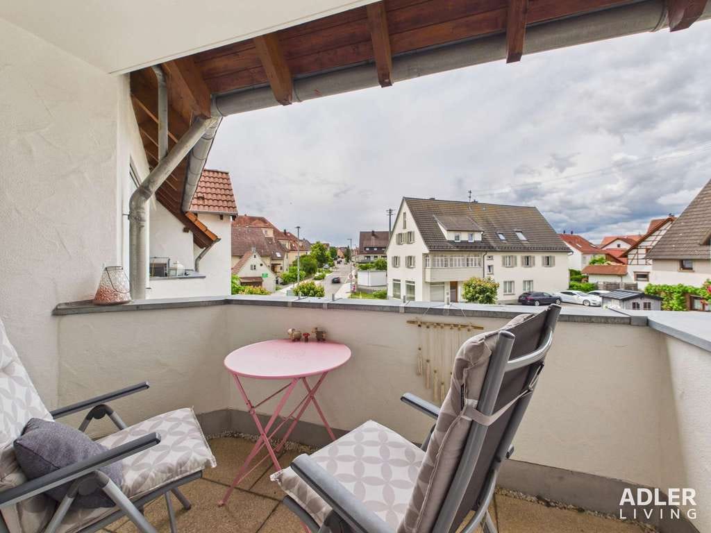 Immobilie in Nufringen - Wohnlich, gepflegt und gut geschnitten: 3,5-Zimmer-Wohnung mit Südbalkon - Bild 2