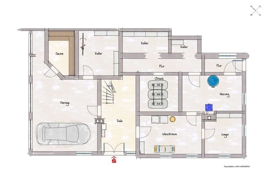 Immobilie in Wörth an der Donau - Viel Raum für Ihre Wohnideen – Einfamilienhaus mit weitläufigen Zimmern - Bild 1