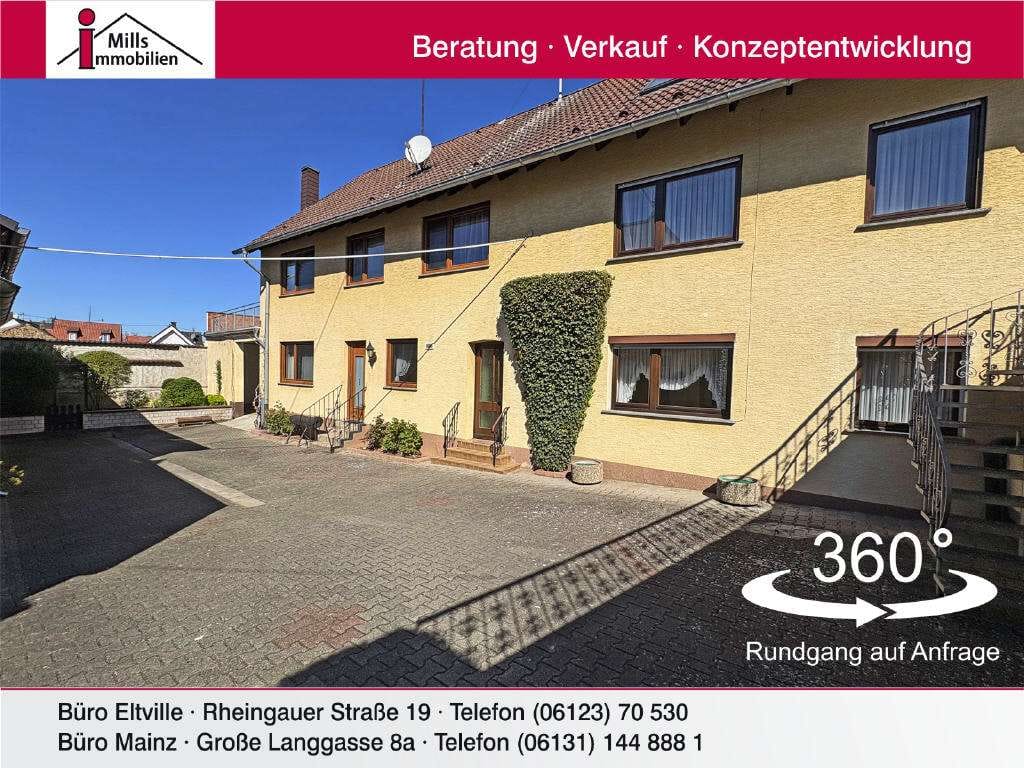 Immobilie in Sprendlingen - Sprendlingen: Top Immobilienpaket 2 Häusern, kl. Garten und großem Innenhof - Bild 0