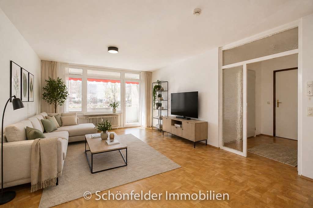 Immobilie in Oberursel - Klasse geschnittene 4 ZW im obersten Geschoss * vermietet * provisionsfrei - Bild 2