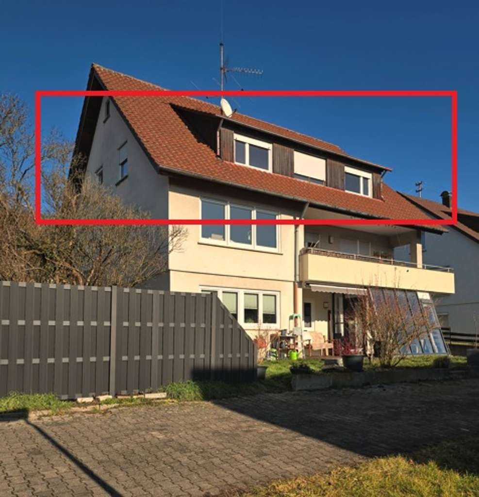 Immobilie in Tübingen - 4-Zi.-DG-Wohnung nahe Tübingen im herrlichen Ammertal - Bild 0