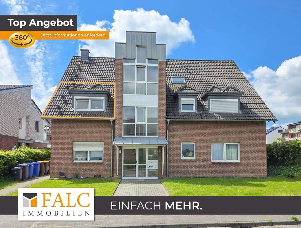 Immobilie in Niederkrüchten - Helle 3-Zimmer-Wohnung mit Balkon und Garage in ruhiger Wohnlage - Bild 0