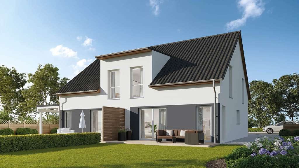 Immobilie in Reichenwalde - Neubau Doppelhaushälfte inkl. Grundstück - Bild 0