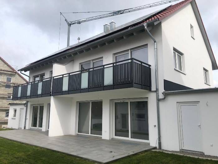 Immobilie in Schnelldorf - Doppelhaushälfte in Schnelldorf - Neubau-Erstbezug - Bild 0