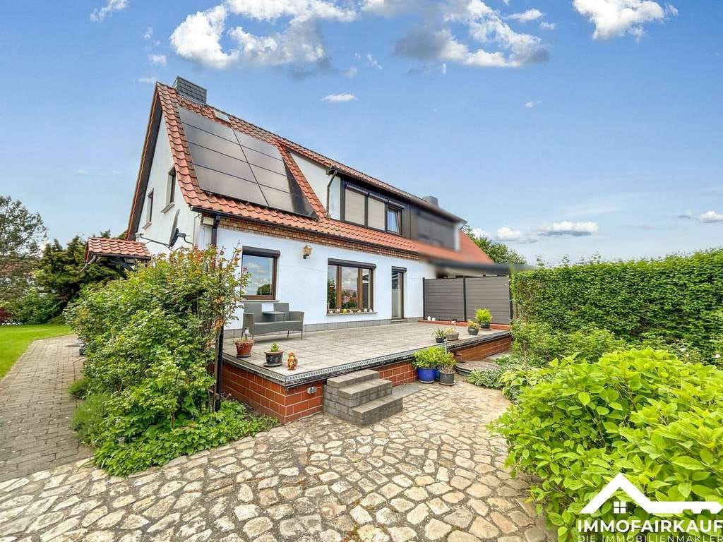 Immobilie in Zielitz - Gepflegte Doppelhaushälfte mit moderner Energietechnik und großem Grundstück - Bild 0