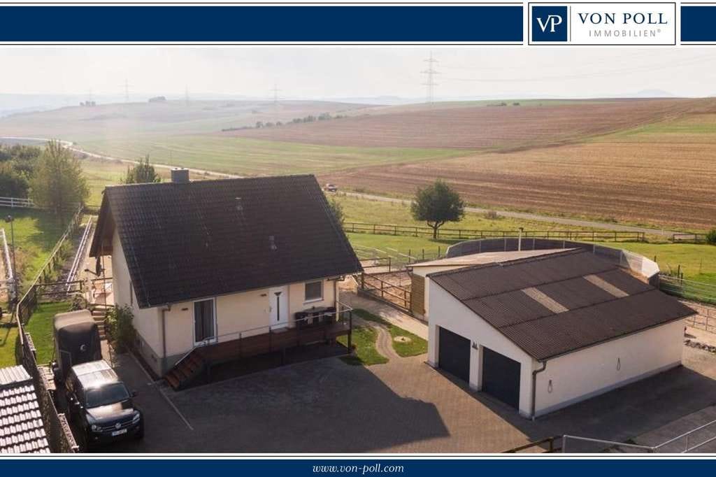 Immobilie in Lonnig - Helles Einfamilienhaus mit moderner Reitanlage - Bild 0